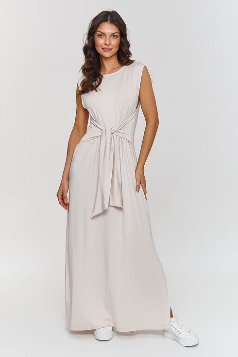 Robe de jour model 209860 Makadamia